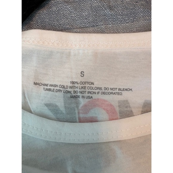 Machine Gun Kelly MGK Rager White Tank Top Womens Small NWOT 100% Cotton Punk - Picture 5 of 7